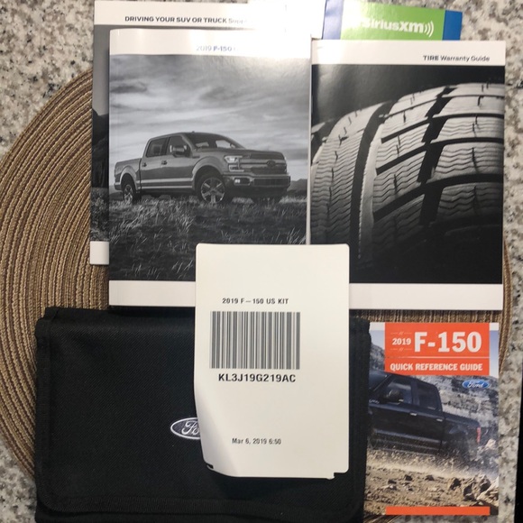 2019 Ford F-150 Owners Manual Kit - Picture 1 of 6